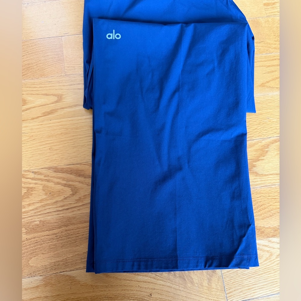 Navy ALO Yoga Suit Up Trouser (Regular) - Picture 4 of 6